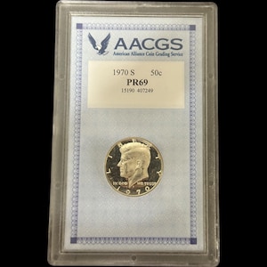 1970-S Proof Kennedy Graded AACGS PR69