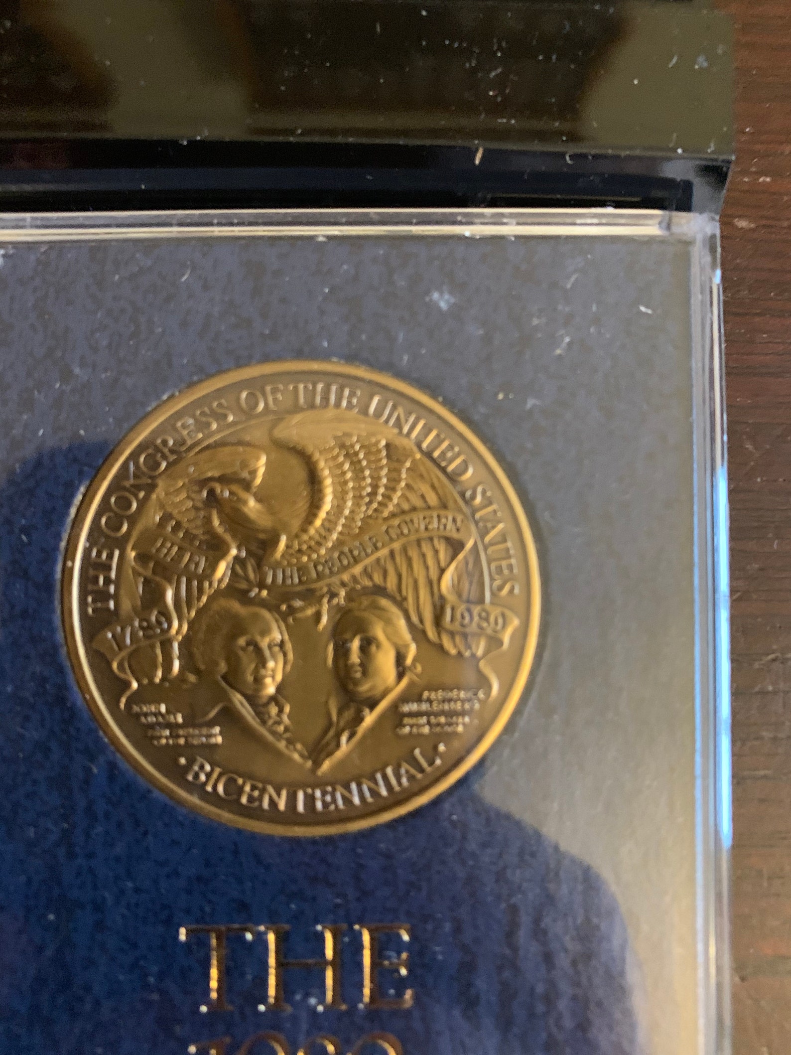 Beautiful 1989 US Capitol Historical Society Official Medal Etsy