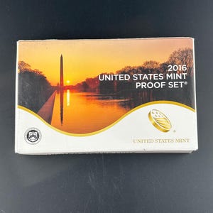 2016 US Mint Proof Set with COA