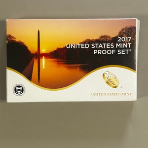2017 US Mint Proof Set: In Box with COA