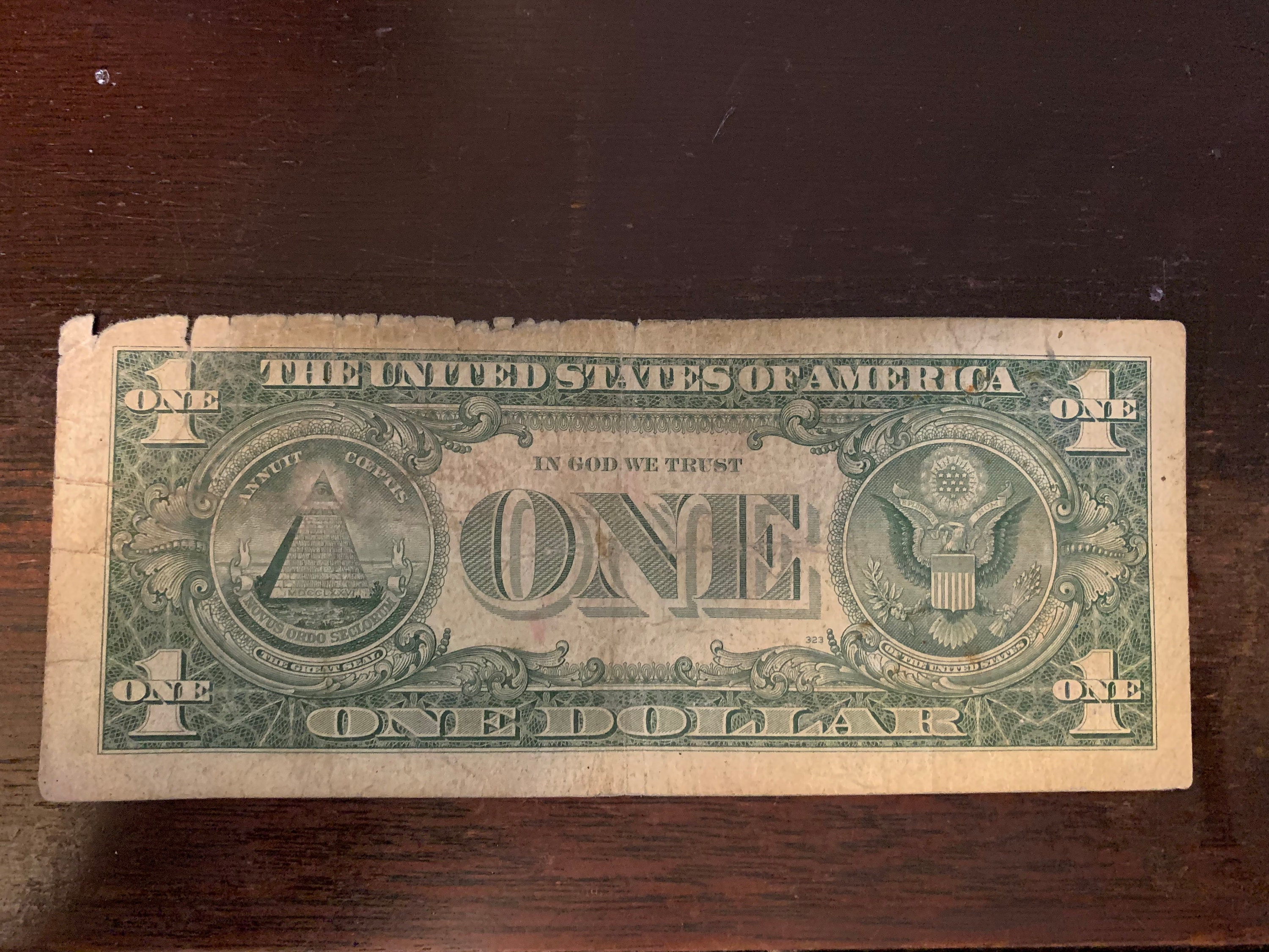 1957 One Dollar Bill Silver Certificate Worth - zt9oucz