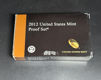 Beautiful 2012-S U.S Mint 14 Coin Proof Set. Complete With Original ...