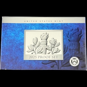 2025 US Mint Proof Set in Box with COA