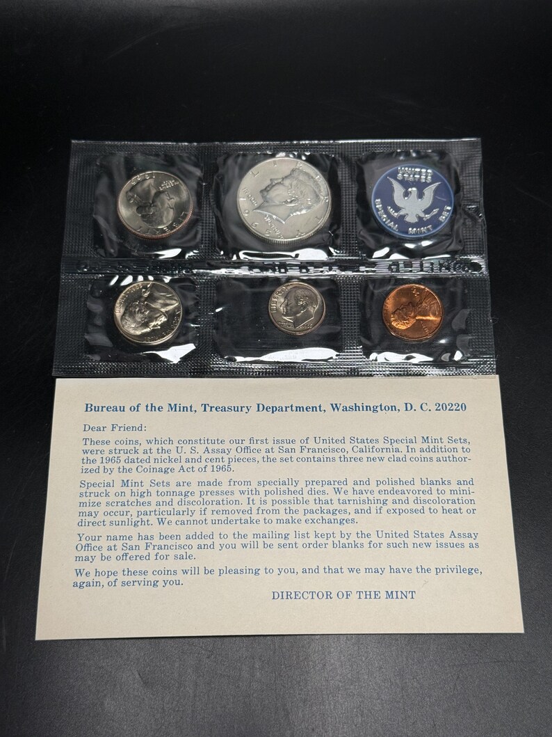 Vintage 1965 US Special Mint Set - Etsy
