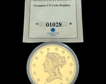 American Mint Greatest US Coin Replica 1839/8 Eagle Replica