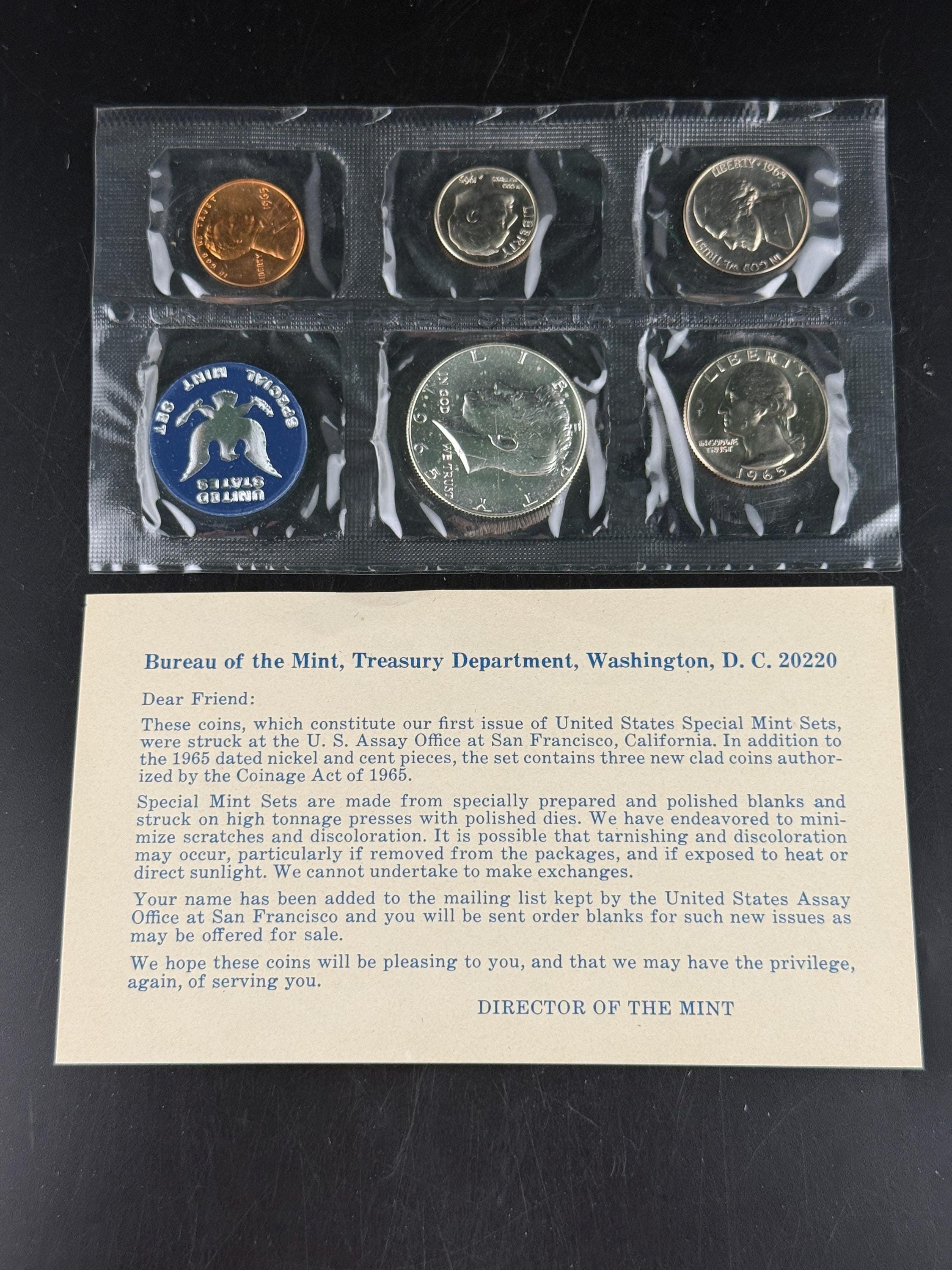 Vintage 1965 US Special Mint Set - Etsy