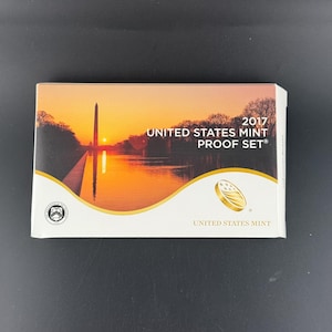 2017 US Mint Proof Set - with Box & COA