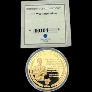 American Mint Civil War Inspirations First Shots Fired