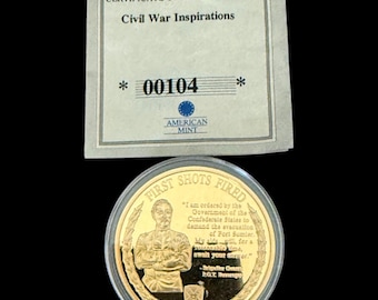 American Mint Civil War Inspirations First Shots Fired