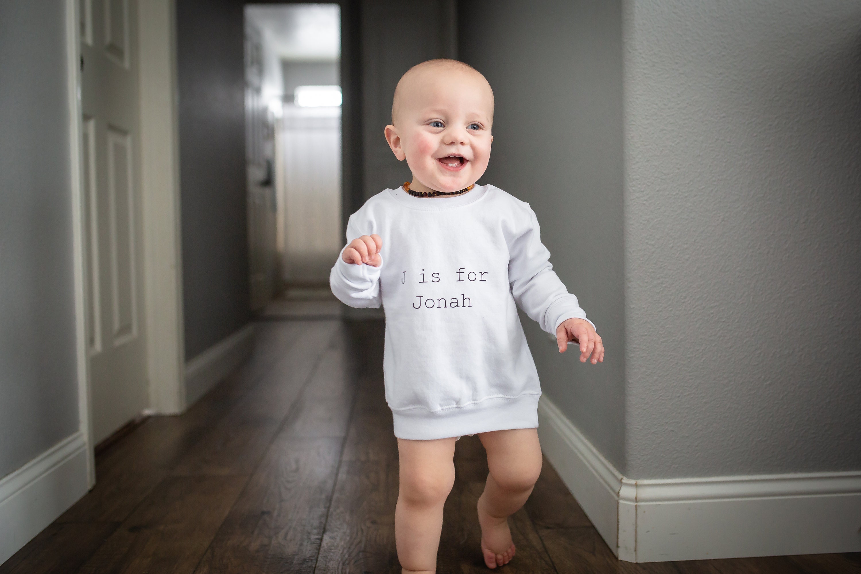Personalized Toddler Sweatshirt Custom Name Sweatshirt Etsy