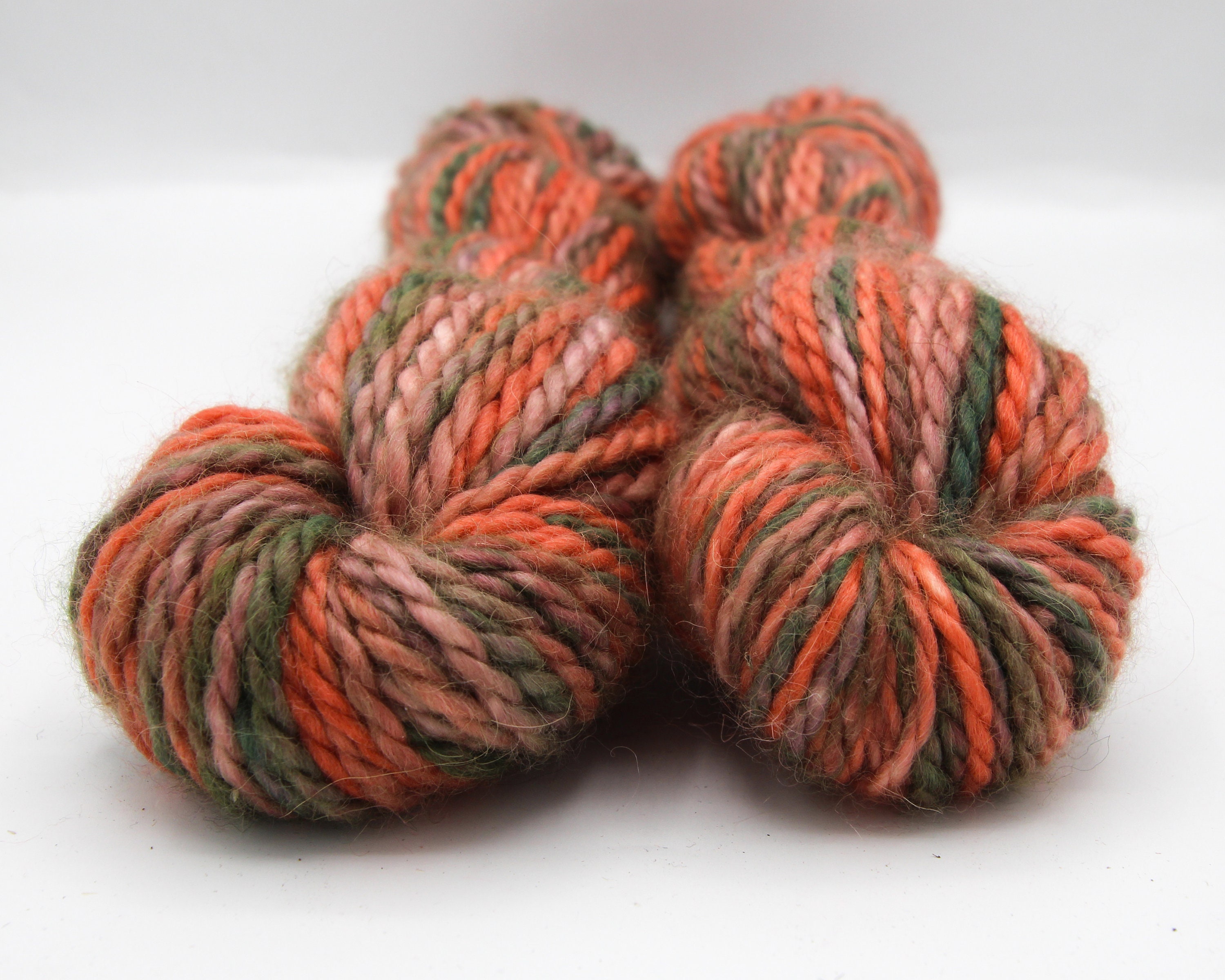Classic Alpaca Yarn, DK Weight, Collection of Pinks, Reds, Oranges
