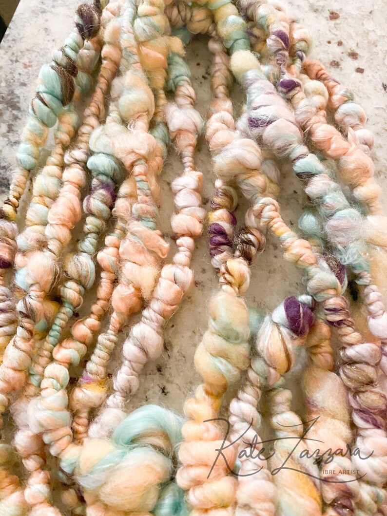 Hand spun art yarn