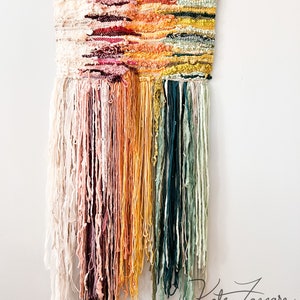 Pre-order/The Birdcage. Woven Wall Hanging / Wall Hanging / Hand Made / Boho Hanging / Wall Art / Tapestry / Pride Month