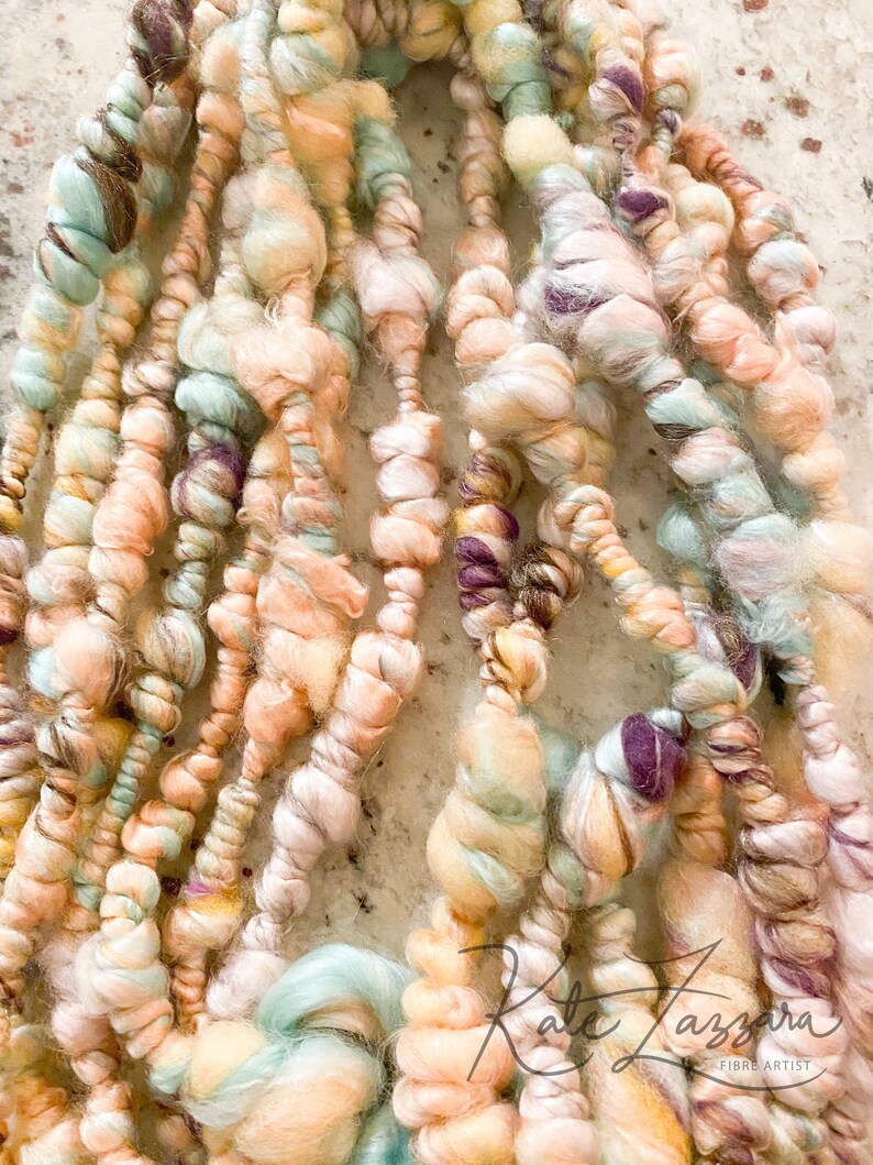 Hand spun art yarn