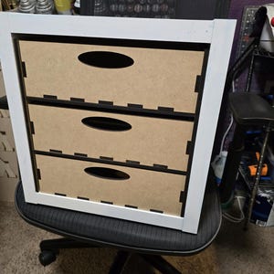 Cubby Organizer | 3 Drawer Insert | PHYSICAL PRODUCT | Big Box Store Cube Shelves