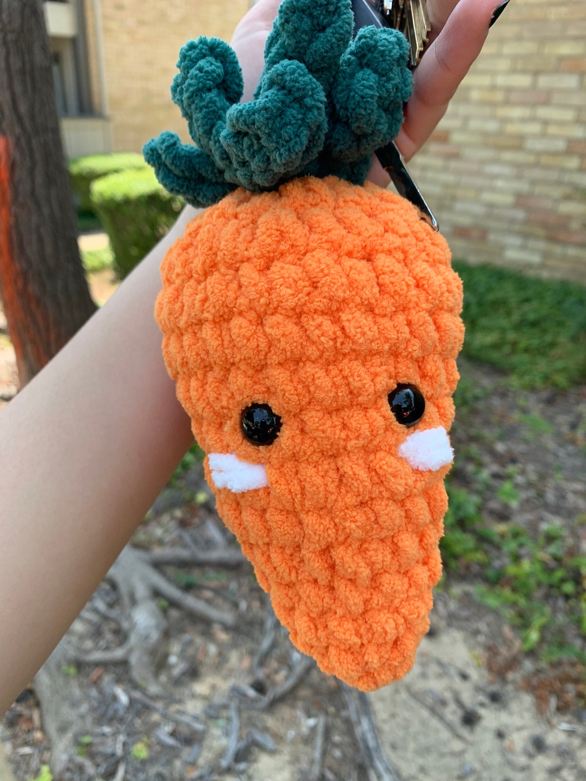 Carrot Plushie Carrot Keychain Kawaii Plushie Kawaii | Etsy