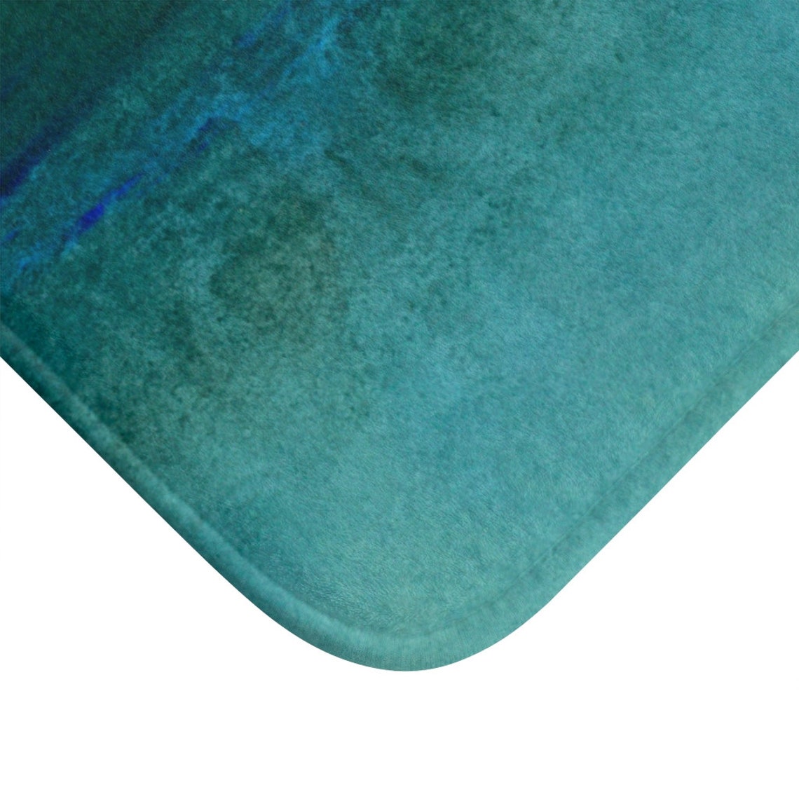 Boho Bath Mats and Rugs Teal Forest Emerald Green Ombre Etsy