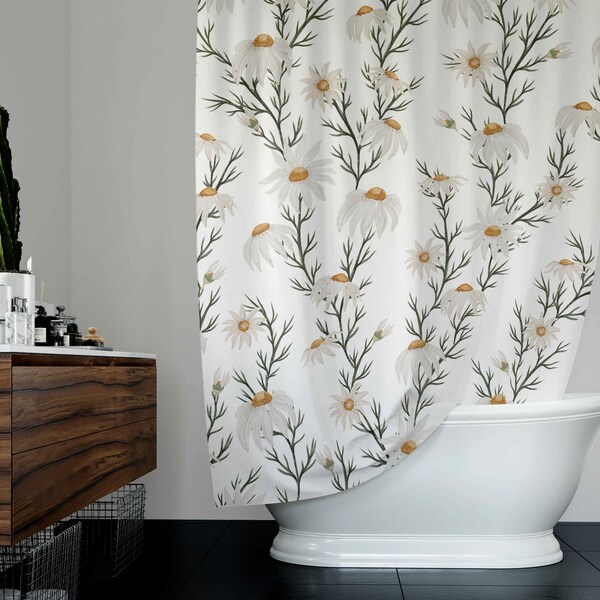 Black Shower Curtain Etsy