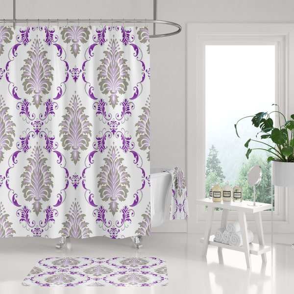 Damask Lavender Etsy