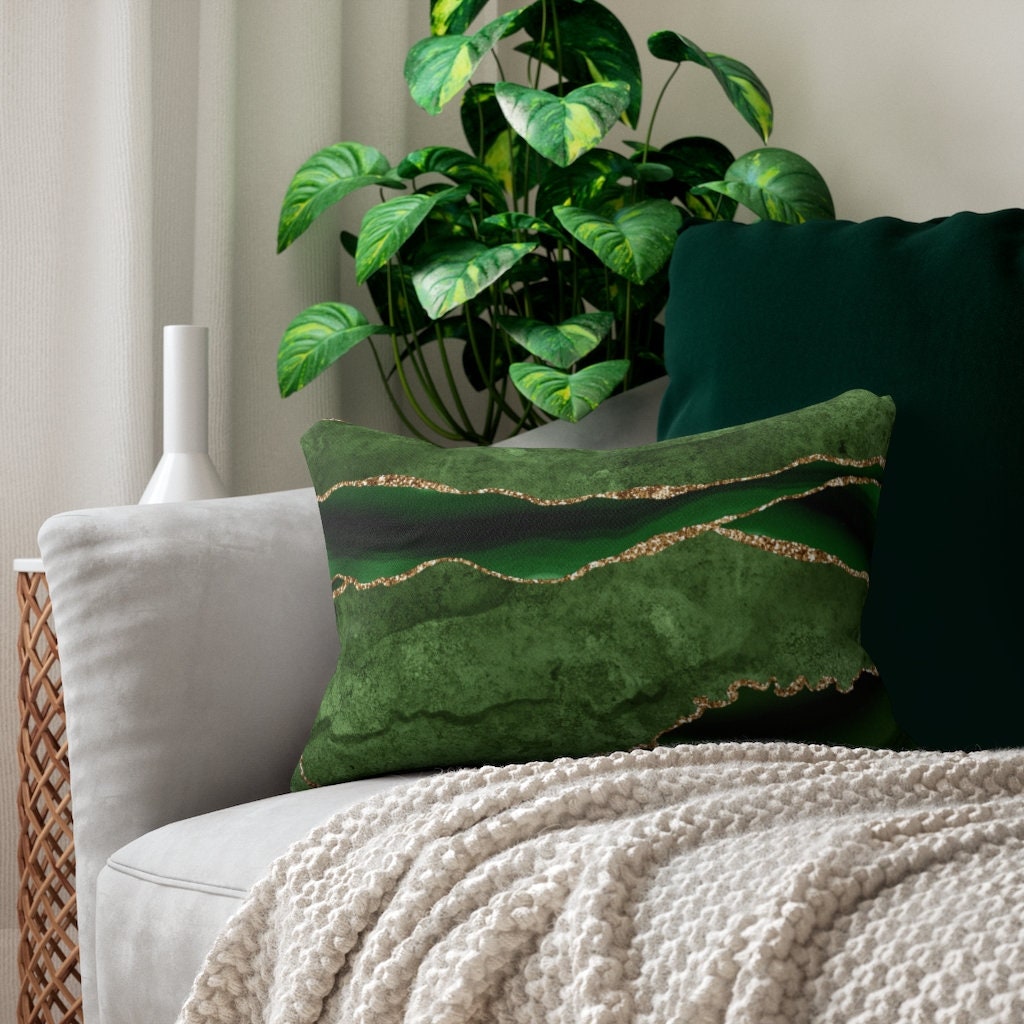 Jade green throw pillows hotsell