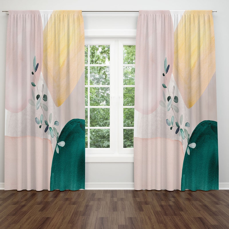 Boho Window Curtains - Etsy