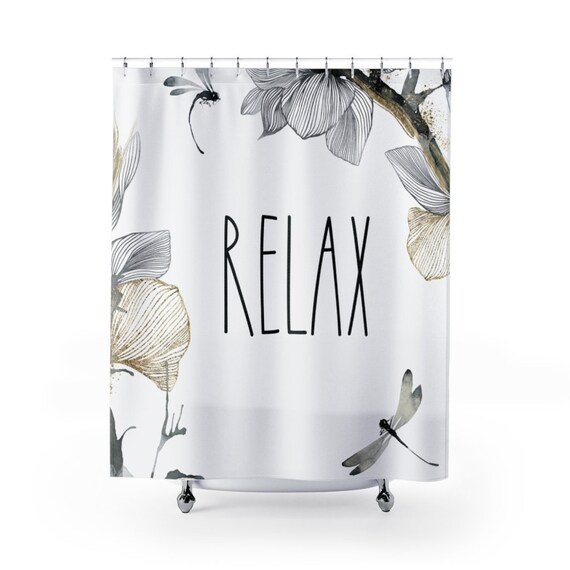 Rae dunn shower curtains deals