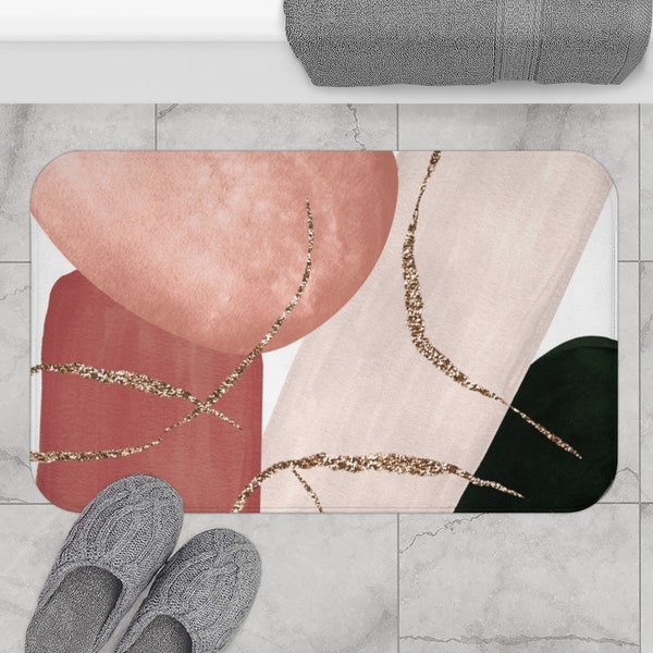 Rose Gold Bathroom Decor - Etsy