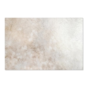 Abstract Boho Area Rug, Beige Cream White, Ombre Gradient Neutral Colors, Textured Print, Minimalist Decorative, Accent floor Mat