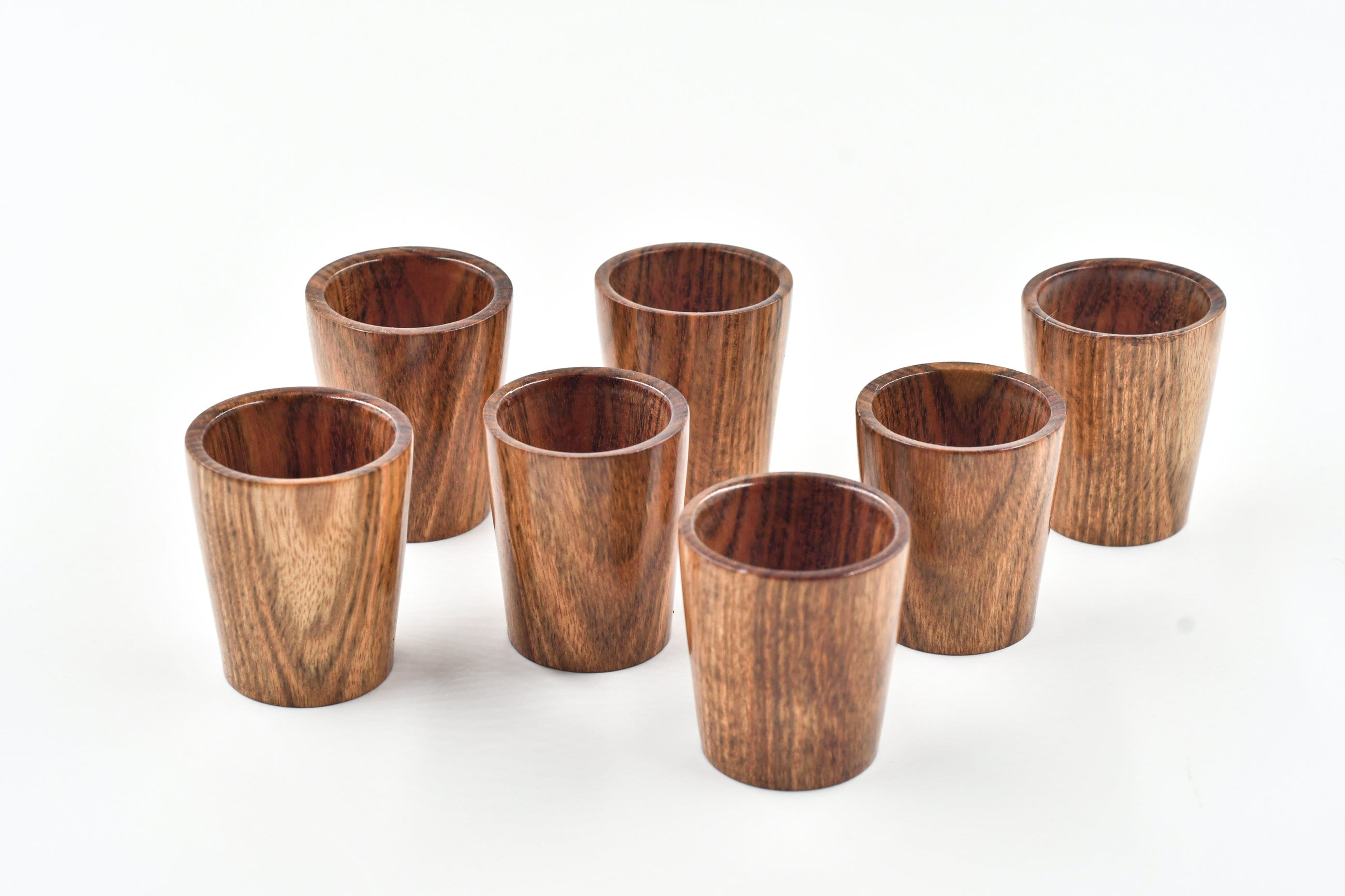 Wooden Shot glass made from Exotic Caribbean Rosewood Free Etsy