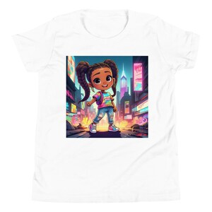 Youth Cartoon Girl T-Shirt