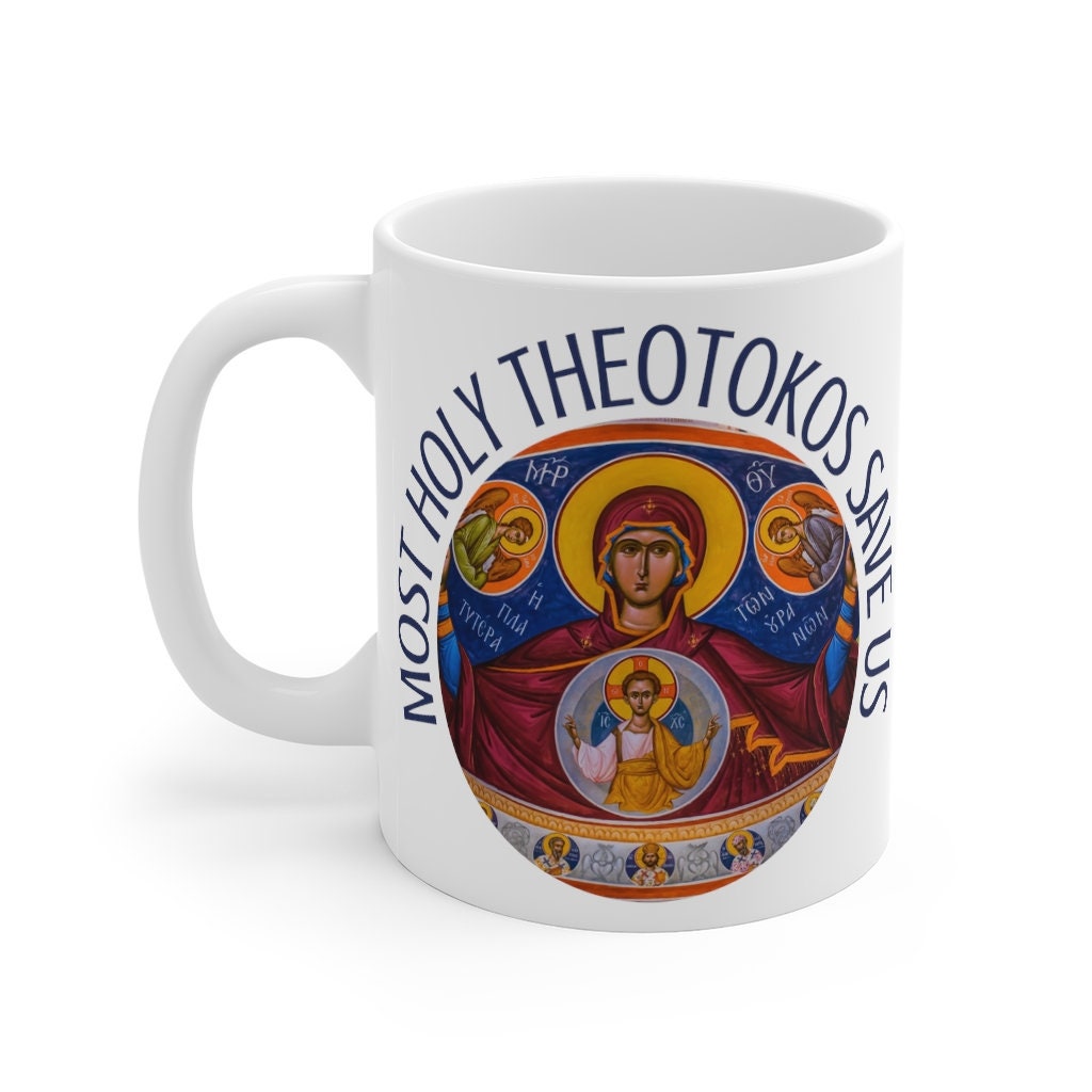 Theotokos Religious Mug