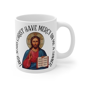 Het Jezusgebed | Orthodoxe | Christelijke Gift Idee | Keramische mok 11oz