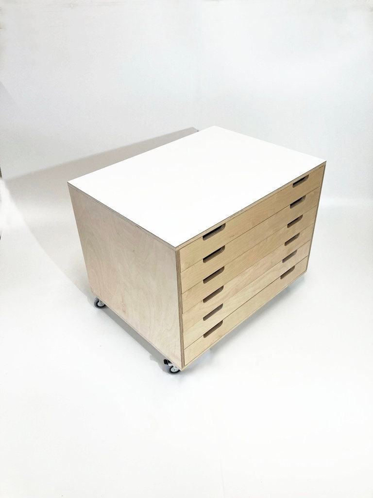 A1 Plan Chest 6 Drawers Etsy UK