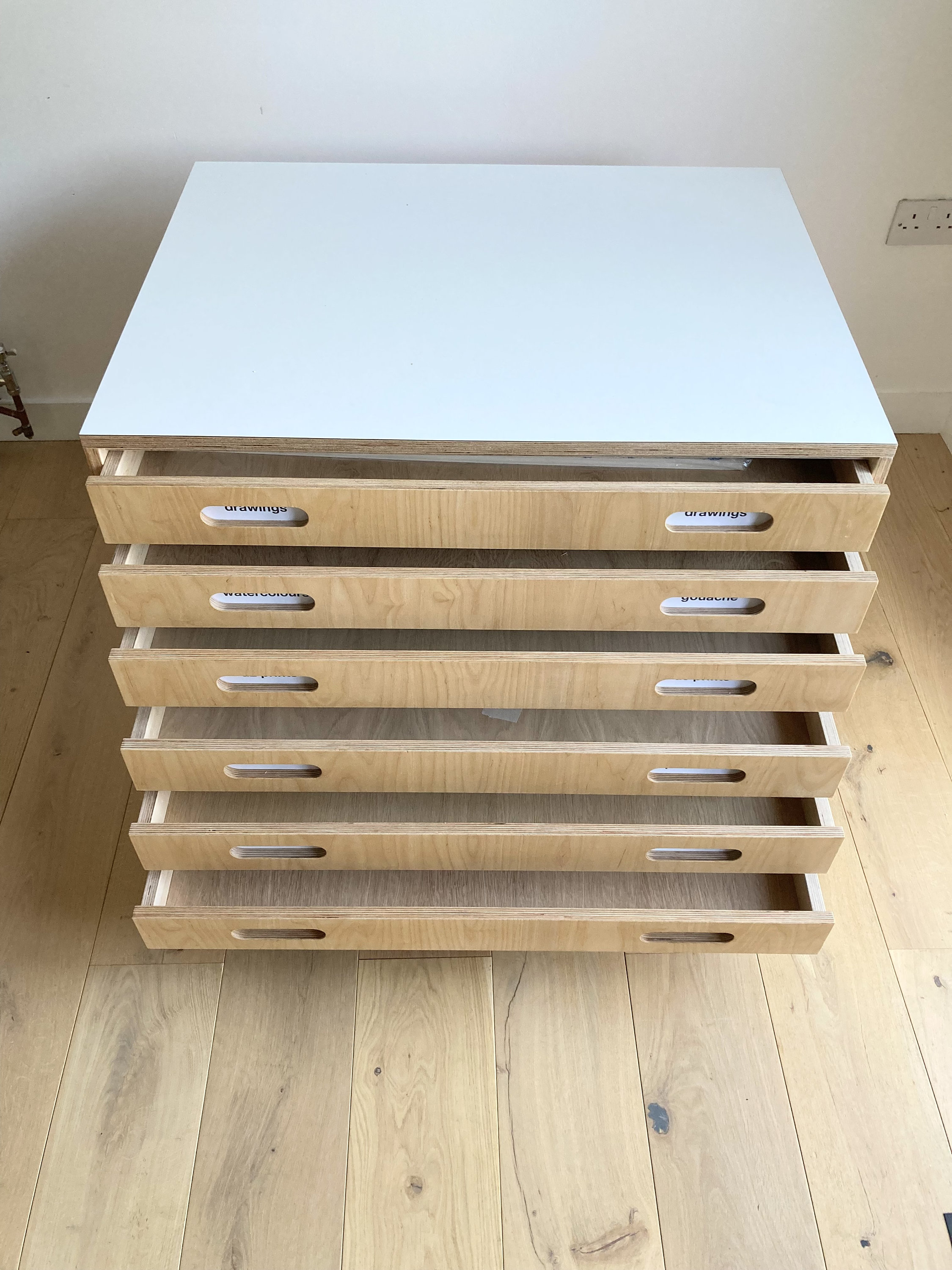 A1 Plan Chest 3 Drawers Etsy UK