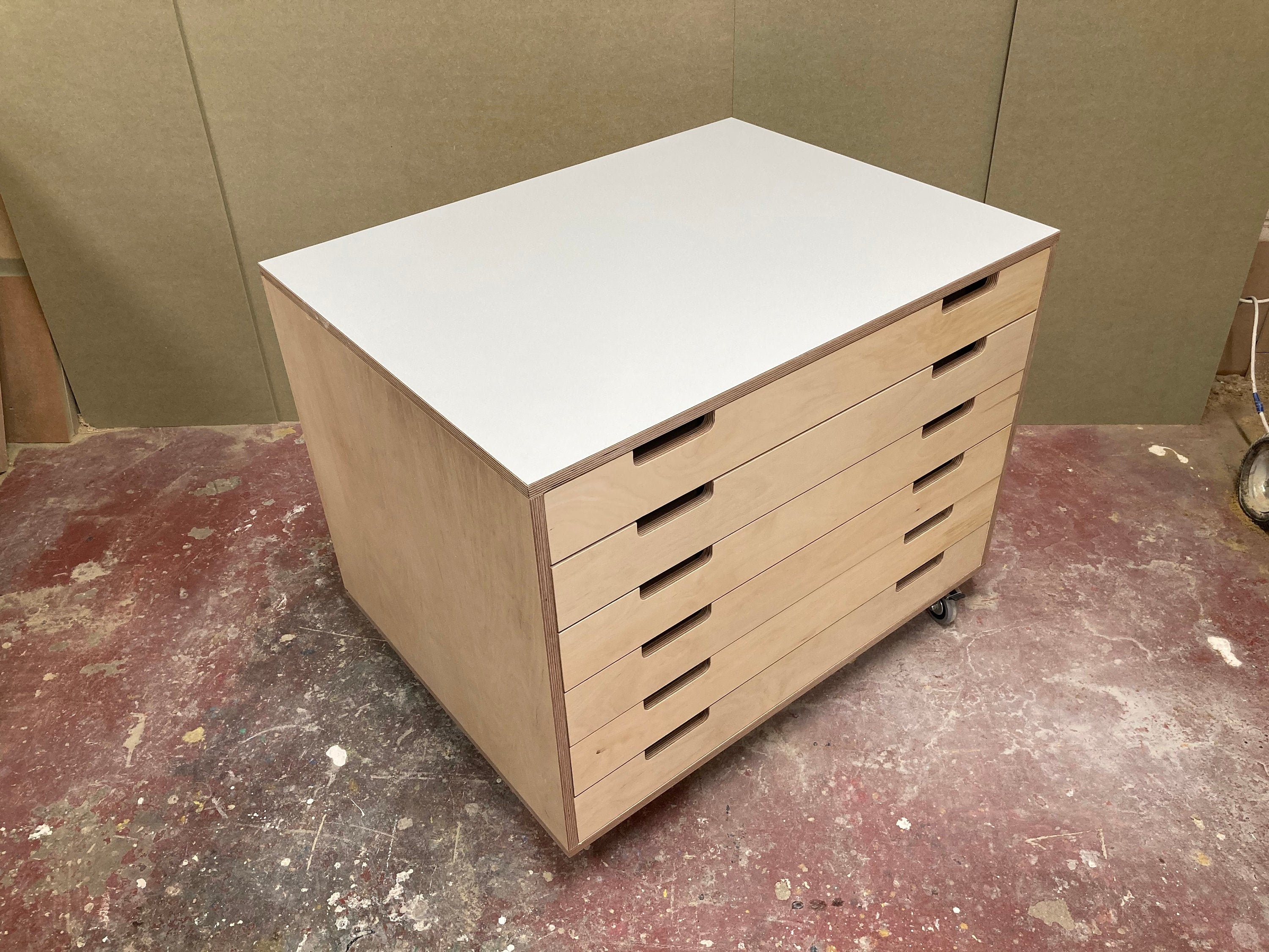 A1 Plan Chest 6 Drawers Etsy UK