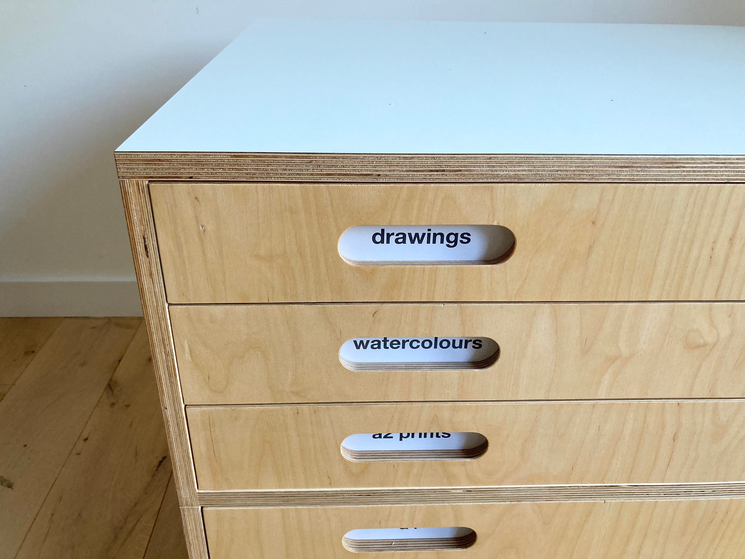 A1 Plan Chest 3 Drawers Etsy UK