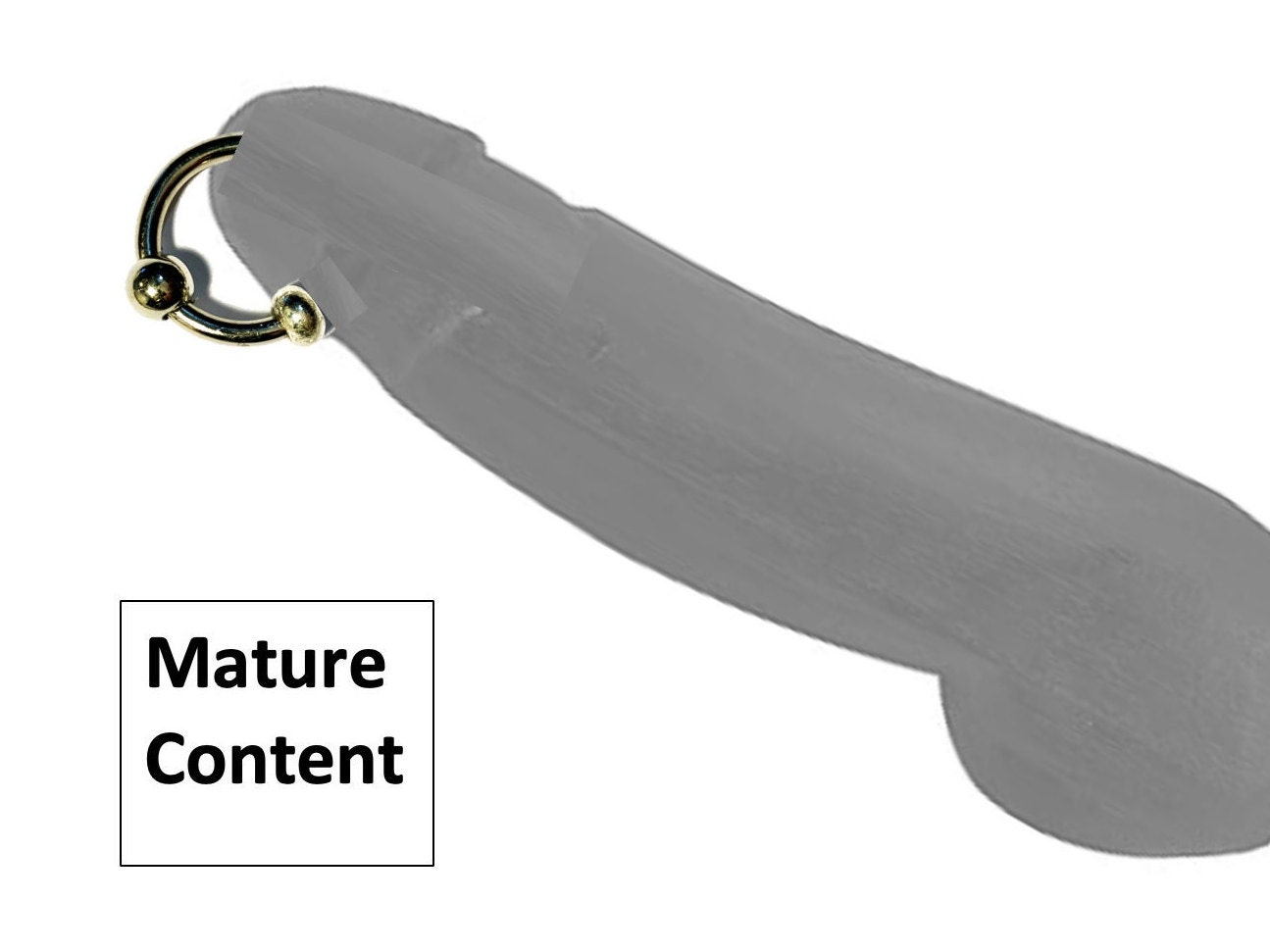 Faux Prince Albert Ring Etsy UK