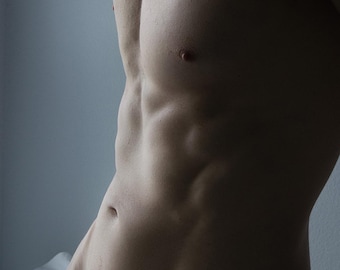 Abdominales masculinos, autorretrato 2