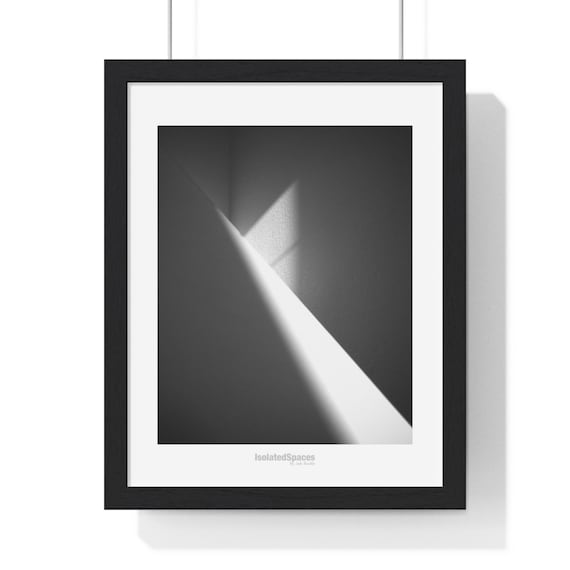 Lightplay 1 - Framed Monochrome Photo