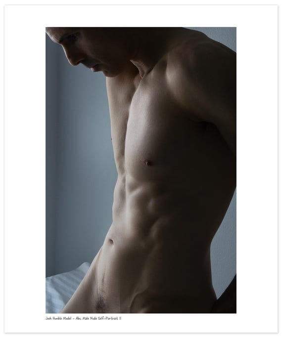 Male Form Abs, Self-Portrait 2