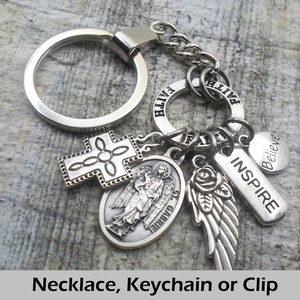 Archangel Gabriel, &quot;The Messenger&quot; Charm Amulet