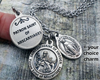 Catherine Of Siena Charm On A 8 Inch Round Double Loop Bangle Bracelet St Catherine Of Siena Charm On A 8 Inch Round Double Loop Bangle Bracelet St