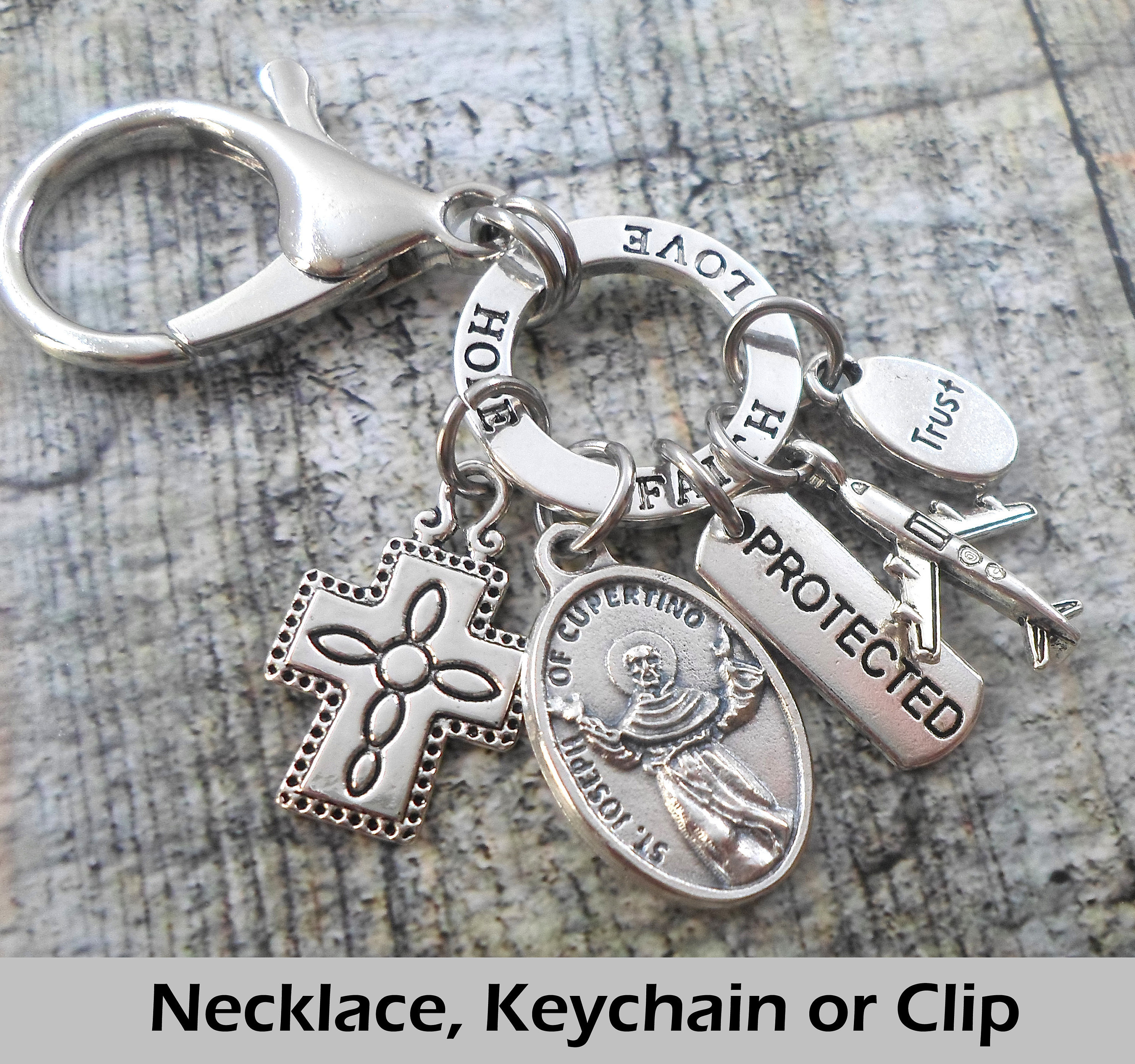Saint Joseph of Cupertino Patron Saint for Pilots Lucky Charm