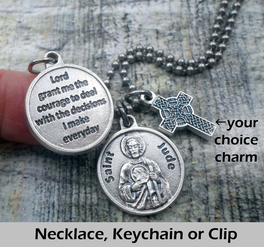 St Jude Patron Saint of Impossible Situations With Prayer on Reverse ...