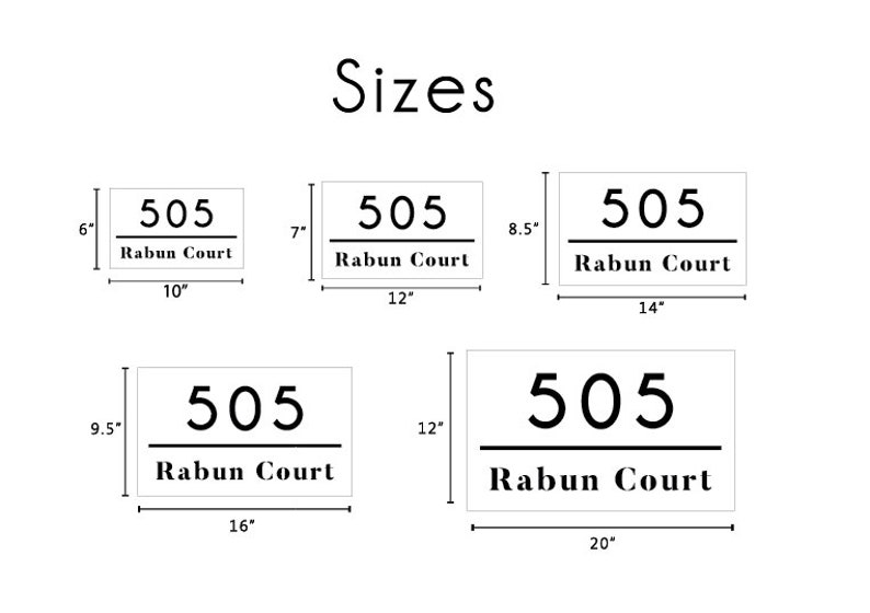 Custom Address Sign House Number Sign Acrylic House Numbers Etsy