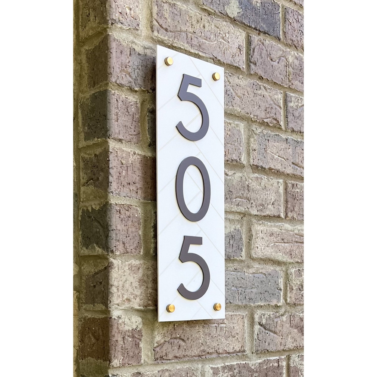 Address Sign, House Number Sign, Vertical or Horizontal Acrylic House Numbers for Outside - Etsy