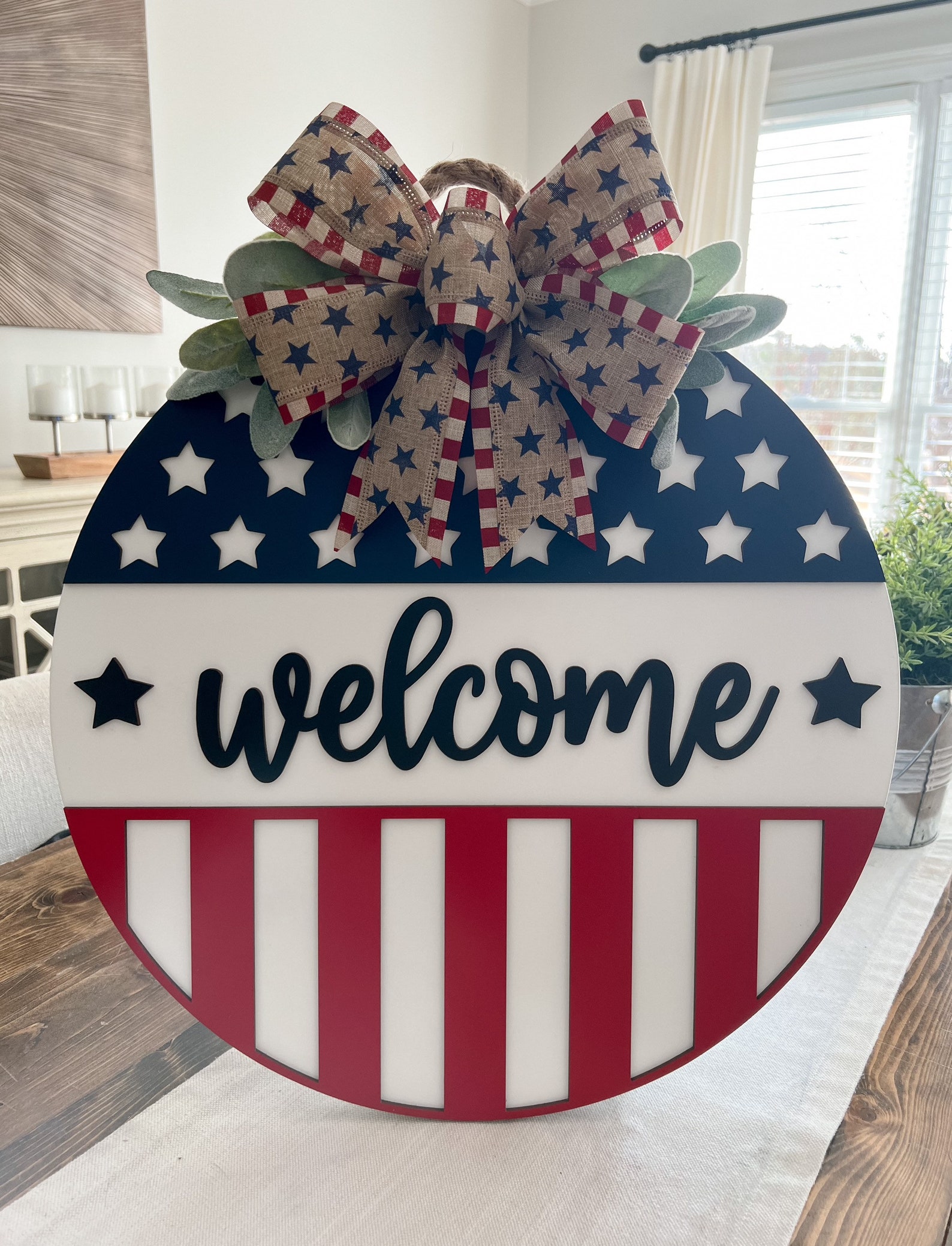 Patriotic Door Hanger