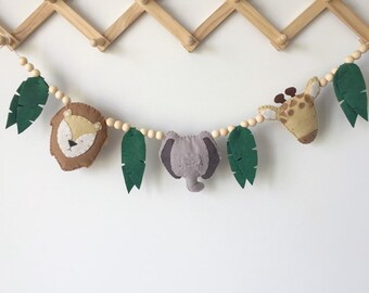safari bunting nursery