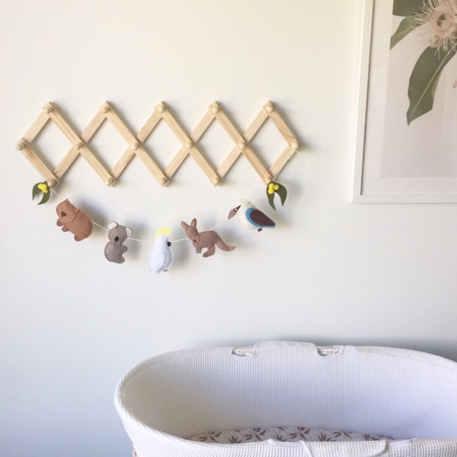 Australian Animals Felt Bunting Set of 5 Aussie Animal Gum Etsy