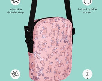 Pudel Power Crossbody Gebrauchstasche